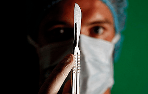 The surgeon is preparing for an operation to increase a member